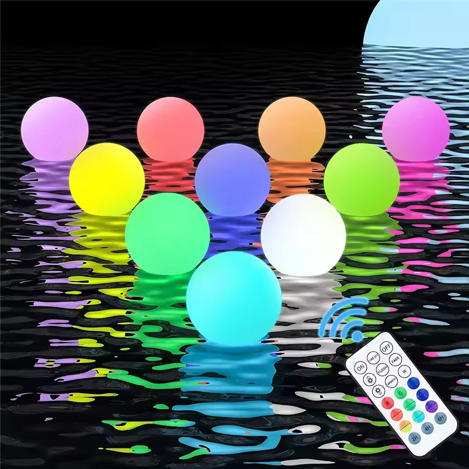 Outdoor Lighting Around Pool - 1-5 قطع من أضواء حمام السباحة