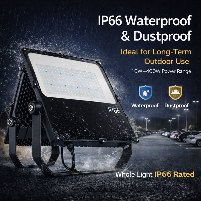 Outdoor Lighting Warehouse - كشاف LED مقاوم للماء IP66، تصميم
