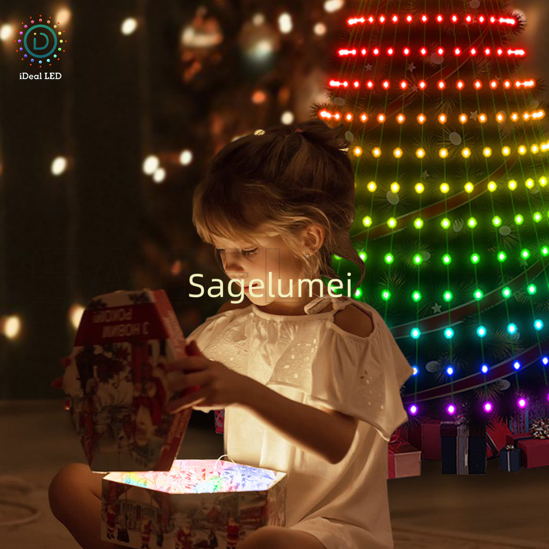 Outdoor Lighting Uk - RGBIC 400 المصابيح أضواء عيد الميلاد