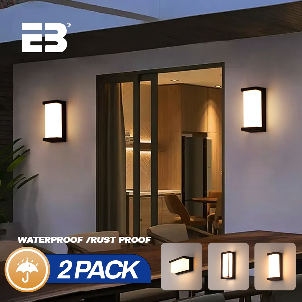 Outdoor Lighting Hardwired - مصباح حائط خارجي موفر للطاقة بقدرة