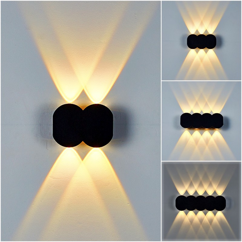 Outdoor Lighting Hardwired - مصباح جداري من الألومنيوم بتقنية LED
