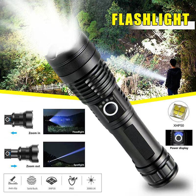 Outdoor Lighting Lumen - عالية الطاقة XHP70 مصباح ليد جيب