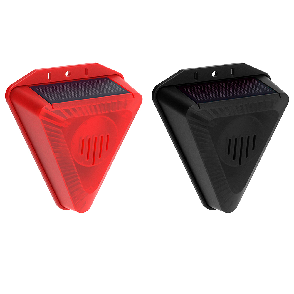 Outdoor Lighting Warehouse - ضوء إنذار شمسي 129 ديسيبل مع