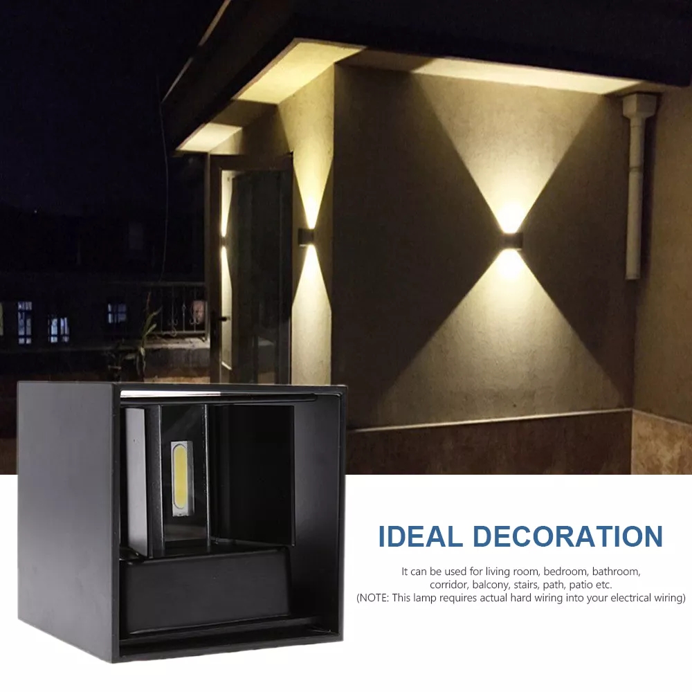 شمعدانات جدارية LED 6 وات مصبا - مراجعة Outdoor Lighting Hardwired وسعره