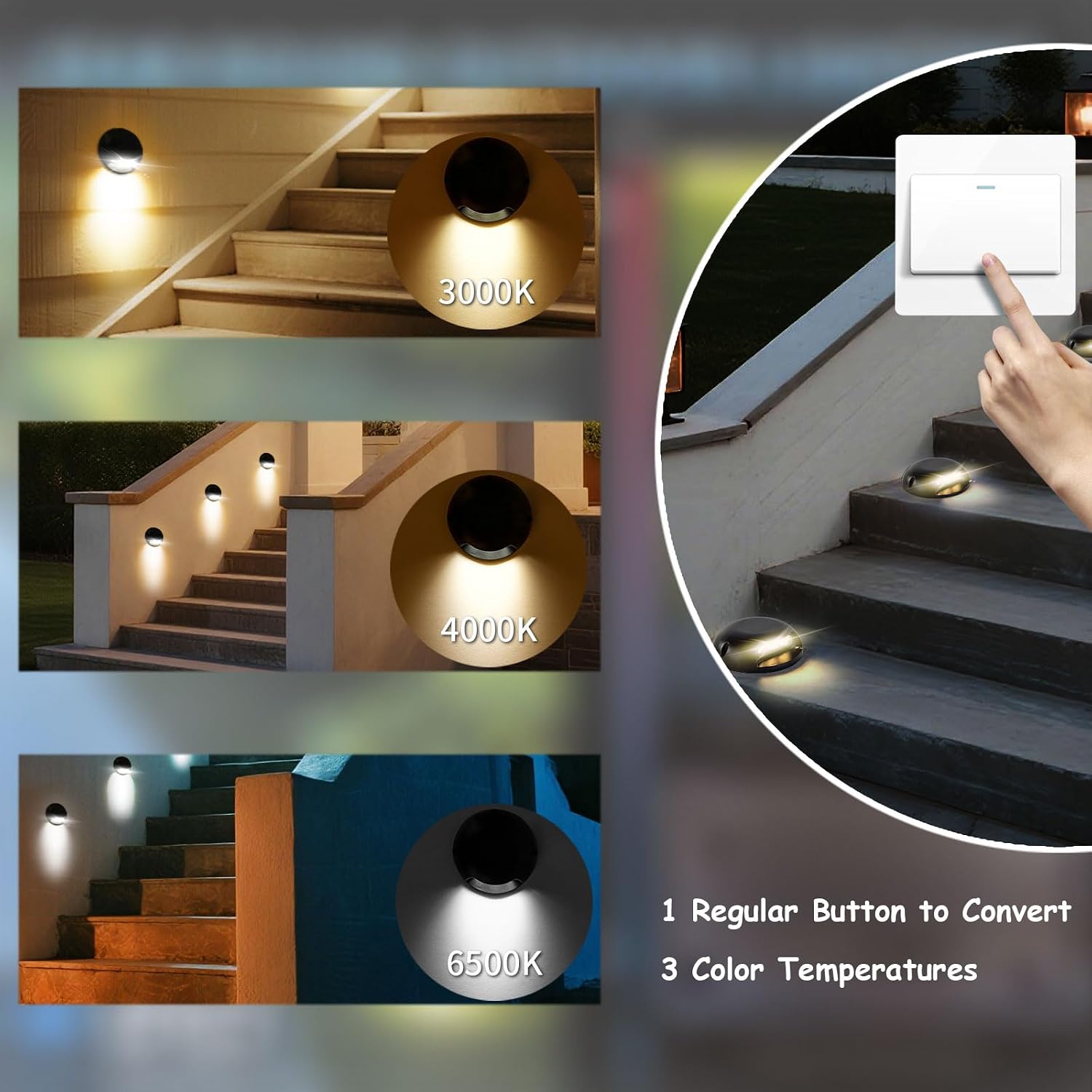 أضواء LED للدرج والشرفة AC220V - مراجعة Outdoor Lighting Hardwired وسعره