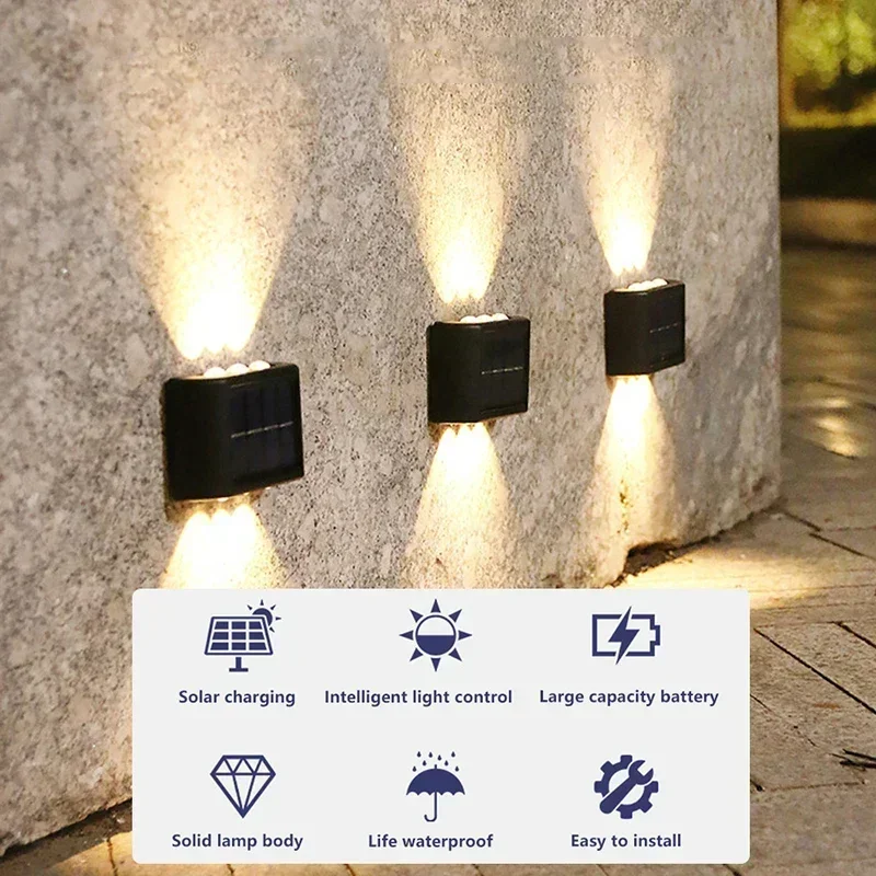 مصباح جداري شمسي LED خارجي مقا - مراجعة Outdoor Lighting Lumen وسعره