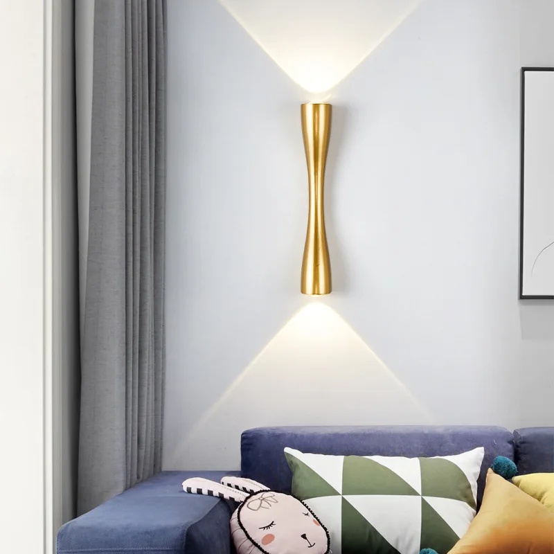مصباح جداري LED ذهبي بإضاءة عل - مراجعة Outdoor Lighting Hardwired وسعره