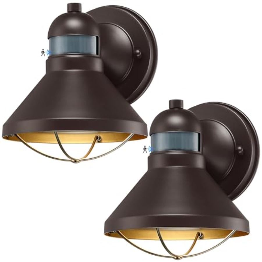 مجموعة من 2 مصباح جداري خارجي  - مراجعة Outdoor Lighting Led وسعره