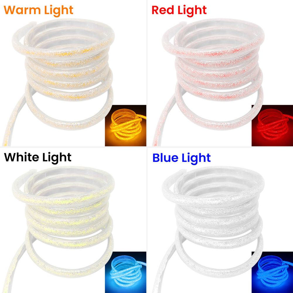 شريط إضاءة نيون LED بـ 288 مصب - مراجعة Outdoor Lighting Uk وسعره