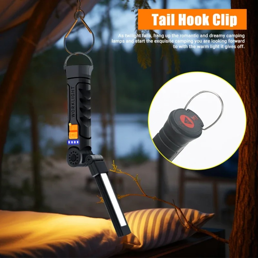 مصباح يدوي COB LED محمول USB ق - مراجعة Outdoor Lighting Ideas وسعره