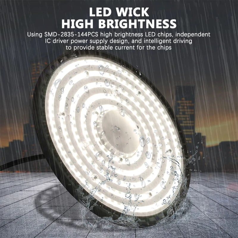 مصباح LED UFO عالي الإضاءة 220 - مراجعة Outdoor Lighting Warehouse وسعره
