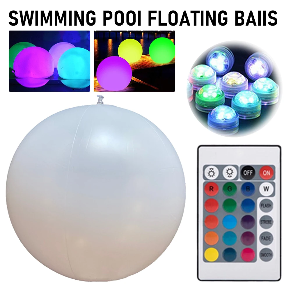 كرة رمي مضيئة بإضاءة ليد لعبة  - مراجعة Outdoor Lighting Around Pool وسعره