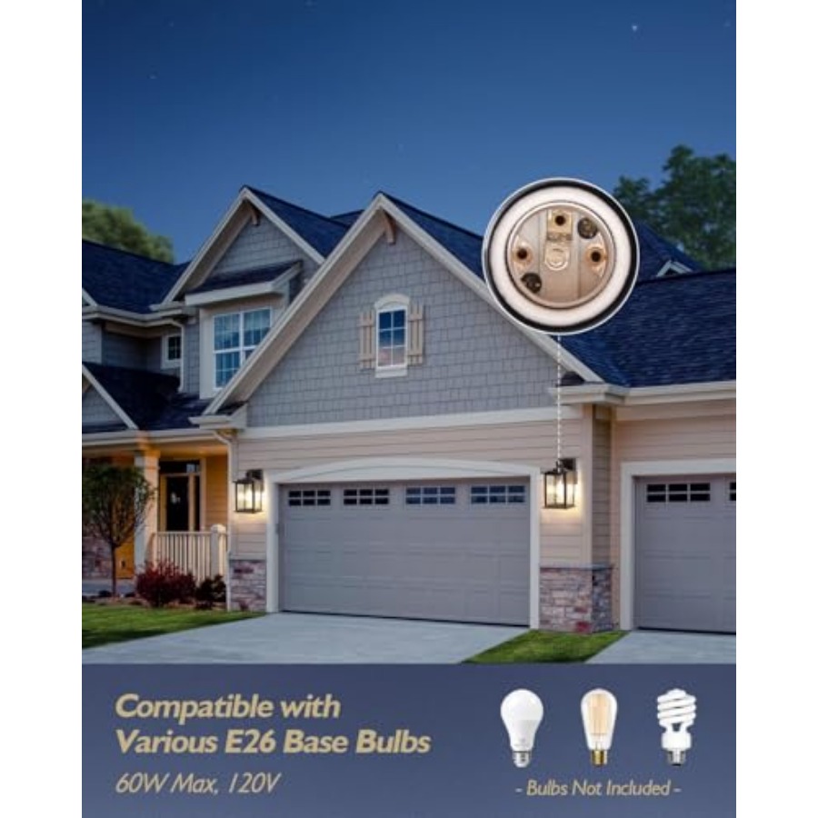 مصابيح شرفة خارجية 12 بوصة، فا - مراجعة Outdoor Lighting Hardwired وسعره