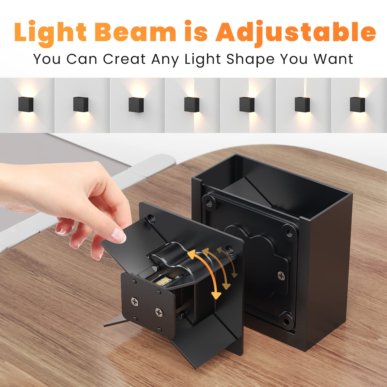 LED شمعدانات جدارية 6 واط الحد - مراجعة Outdoor Lighting Hardwired وسعره