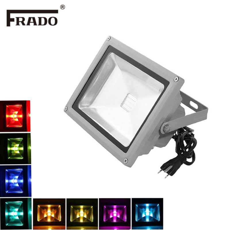 أضواء كاشفة LED RGB بقوة 10 وا - مراجعة Outdoor Lighting Uk وسعره