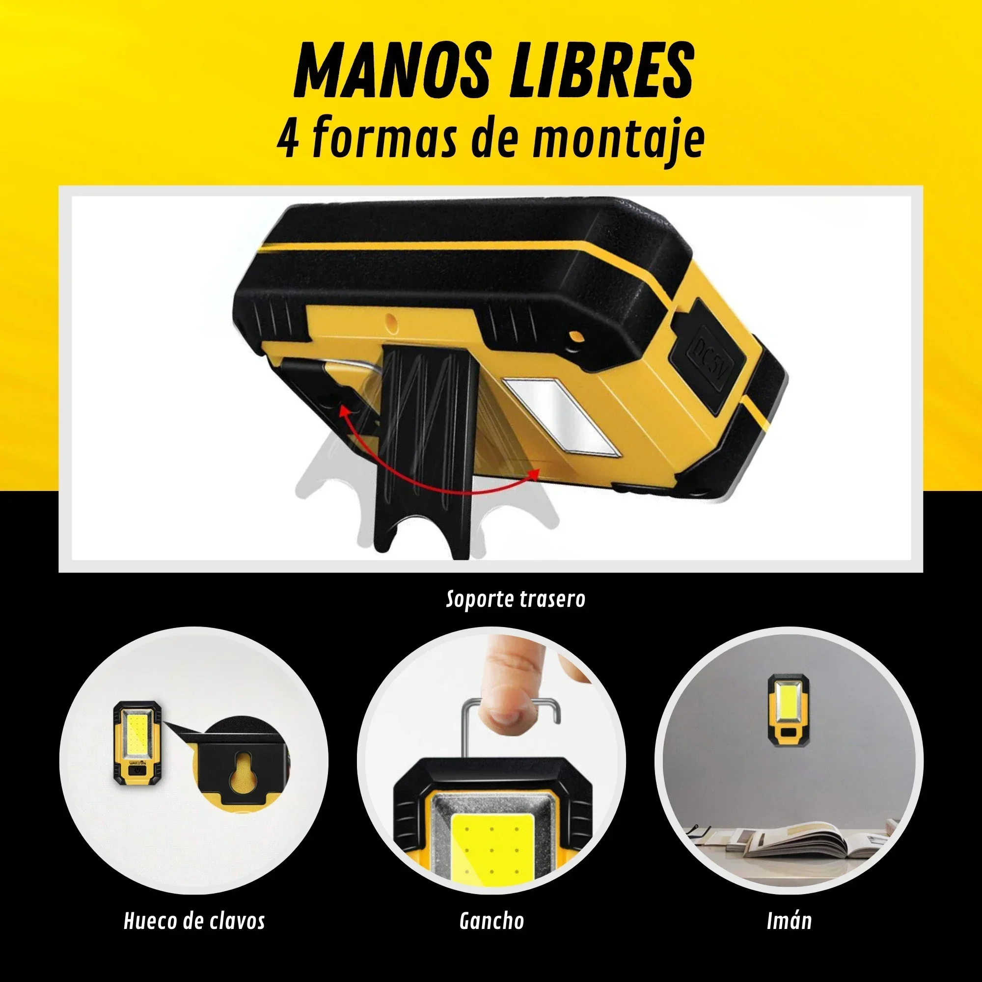 مصباح عمل قابل لإعادة الشحن بس - مراجعة Outdoor Lighting Lumen وسعره