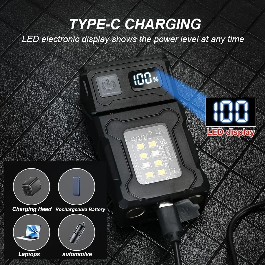 مصباح يدوي LED صغير قابل لإعاد - مراجعة Outdoor Lighting Lumen وسعره