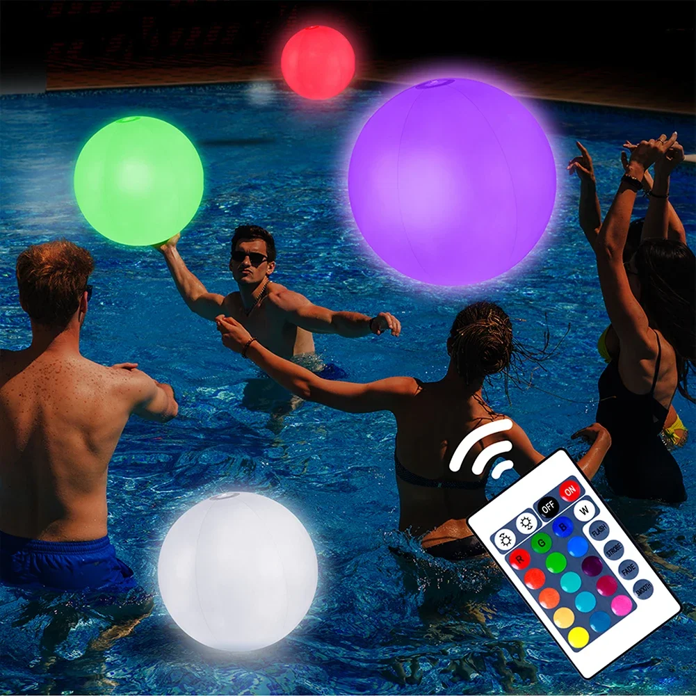 كرة شاطئ قابلة للنفخ بـ16 لونً - مراجعة Outdoor Lighting Around Pool وسعره