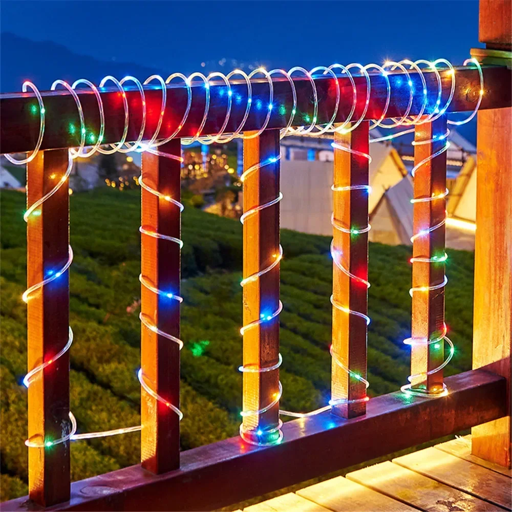 في الهواء الطلق الشمسية حبل مص - مراجعة Xmas Outdoor Lighting Decorations وسعره