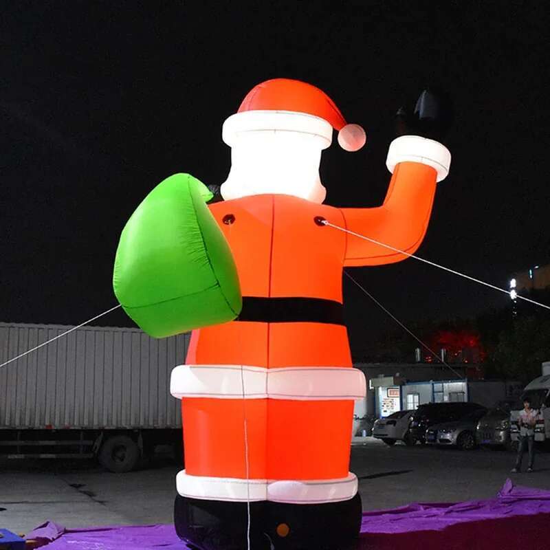 ضوء LED عملاق Iatable لتزيين ع - مراجعة Xmas Outdoor Lighting Decorations وسعره