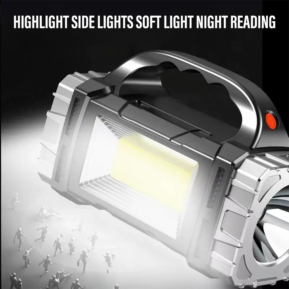 مصباح يدوي LED شمسي عالي الطاق - مراجعة Outdoor Lighting Lumen وسعره