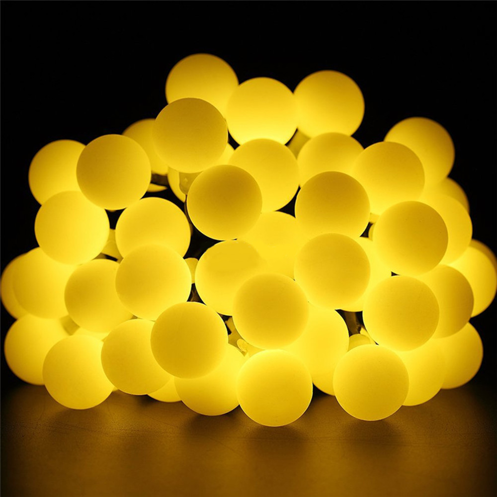 متعدد الألوان 50 المصابيح سلسل - مراجعة Xmas Outdoor Lighting Decorations وسعره