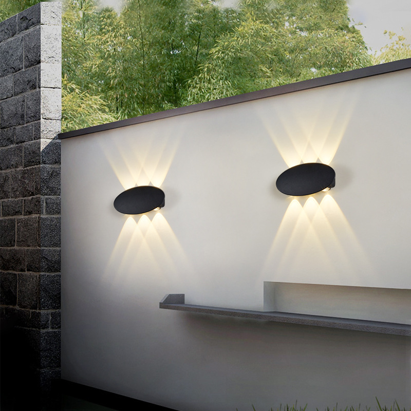 مصباح جداري بيضاوي من الألومني - مراجعة Outdoor Lighting Hardwired وسعره