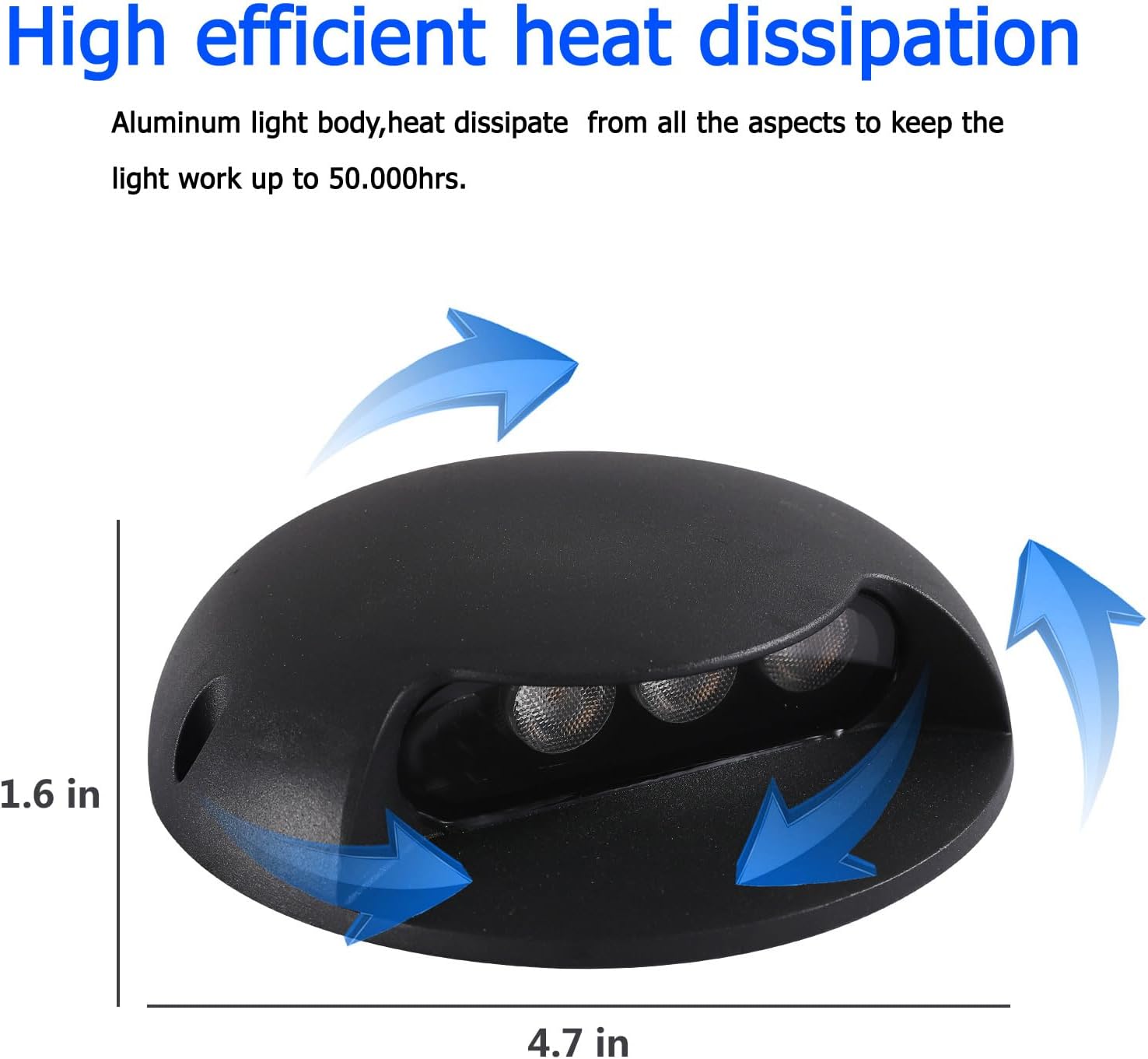 أضواء LED للدرج بقوة 3 واط، تث - مراجعة Outdoor Lighting Hardwired وسعره