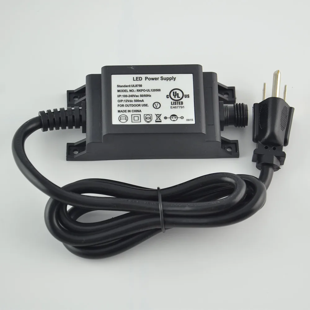 IP68 DC12V 1A قرص الطاقة شاحن  - مراجعة Outdoor Lighting Uk وسعره