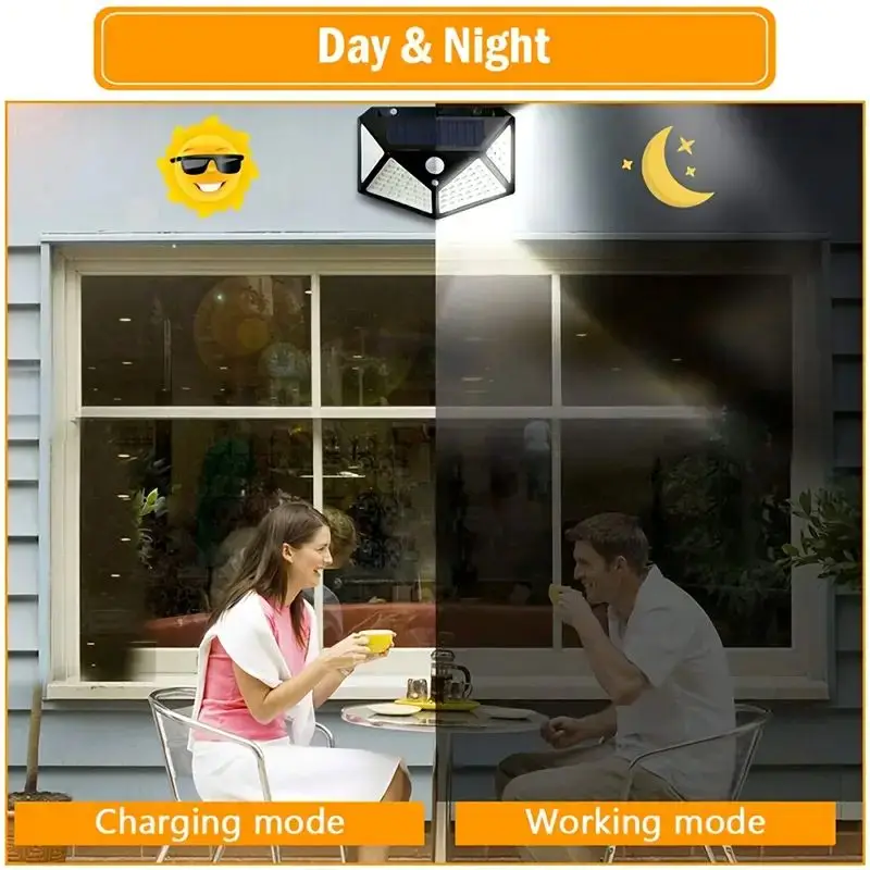 مصباح حديقة شمسي خارجي بـ 100  - مراجعة Outdoor Lighting Decoration وسعره