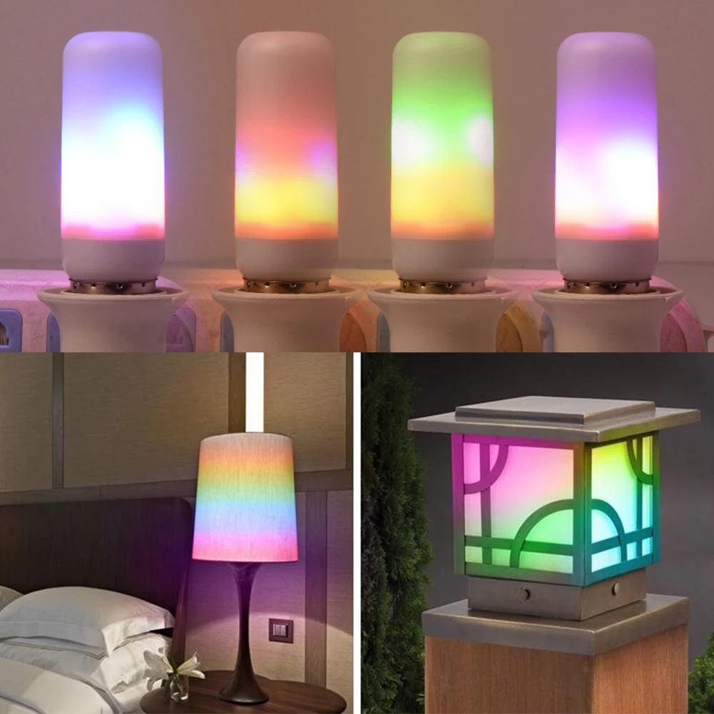 LED وميض لهب ضوء لمبة مقلد حرق - مراجعة Xmas Outdoor Lighting Decorations وسعره