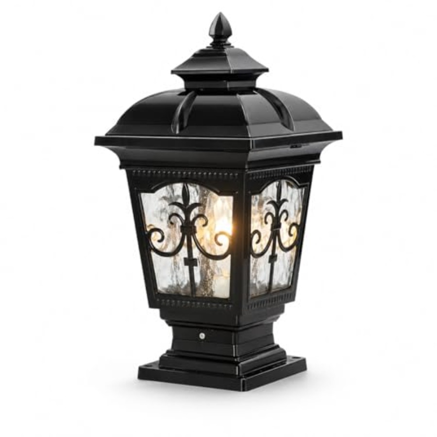 مصباح عمود خارجي بطول 17.72 بو - مراجعة Outdoor Lighting Hardwired وسعره