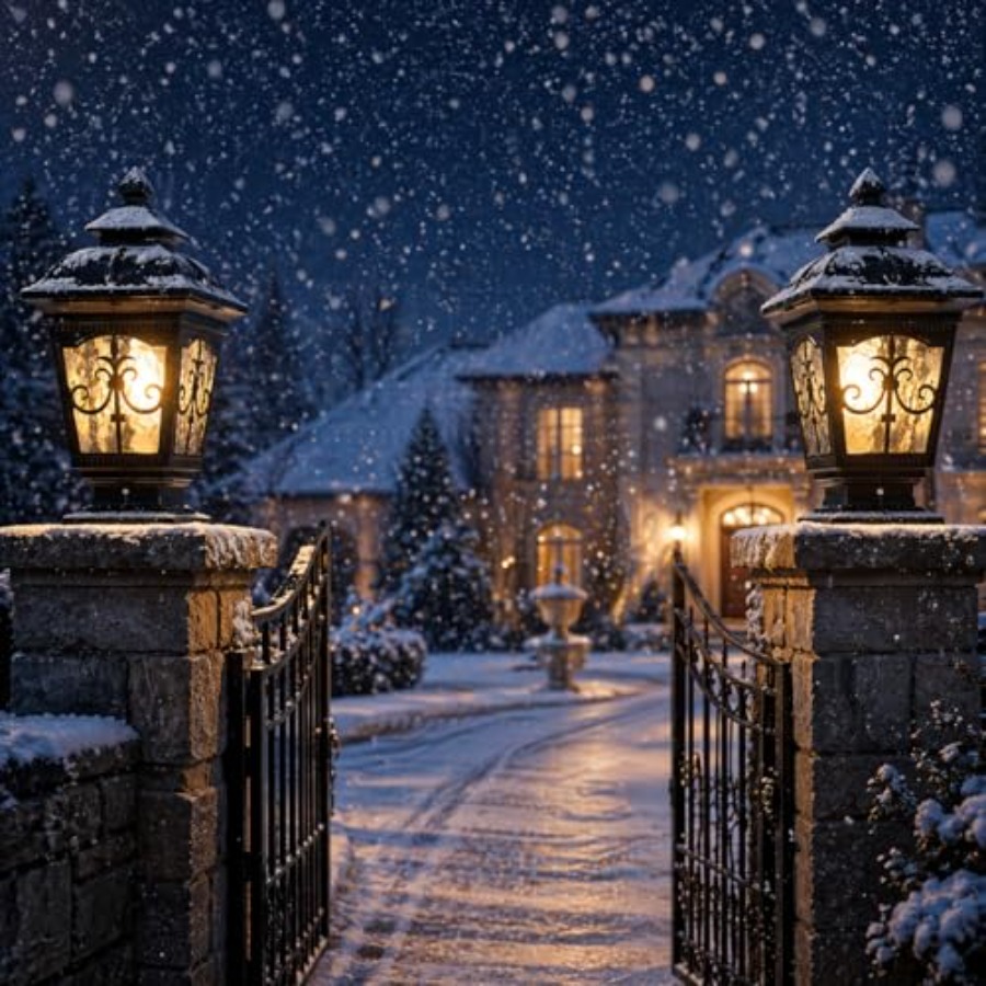 مصباح عمود خارجي بطول 17.72 بو - مراجعة Outdoor Lighting Hardwired وسعره