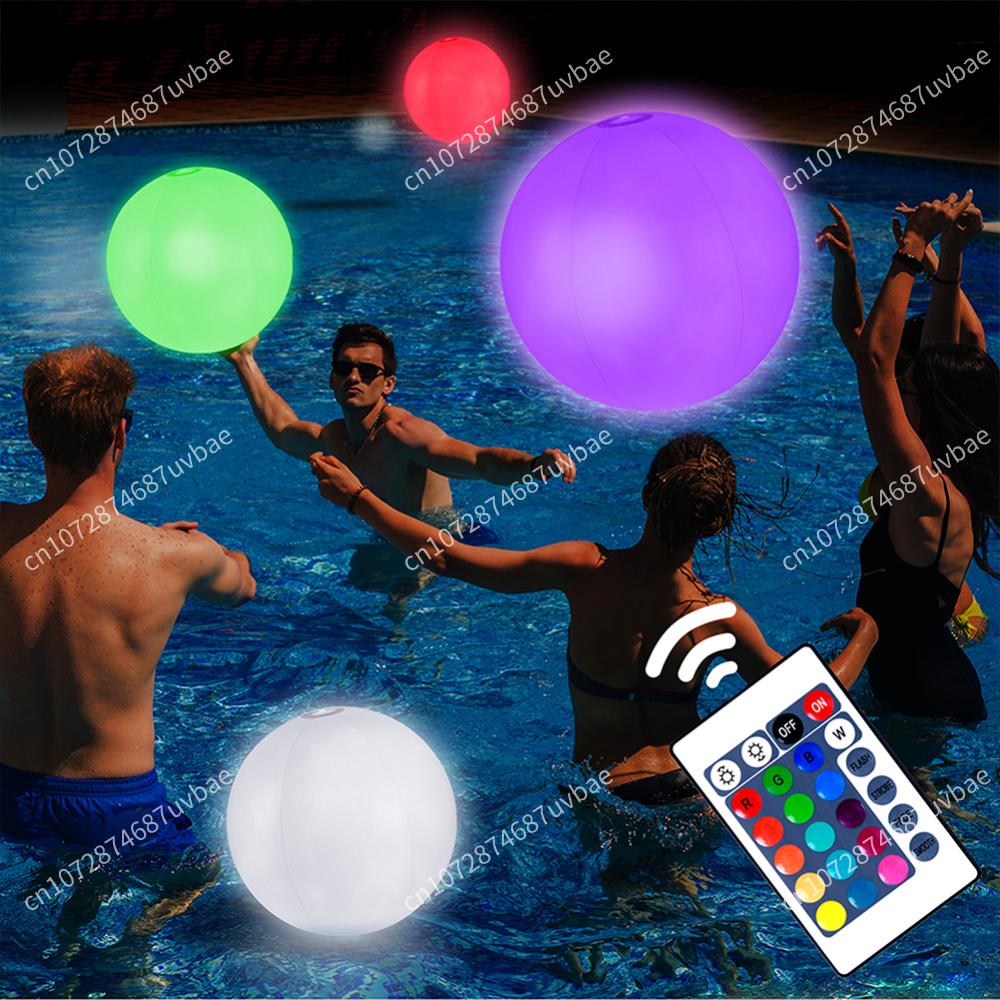 كرة شاطئ قابلة للنفخ بـ16 لونً - مراجعة Outdoor Lighting Around Pool وسعره