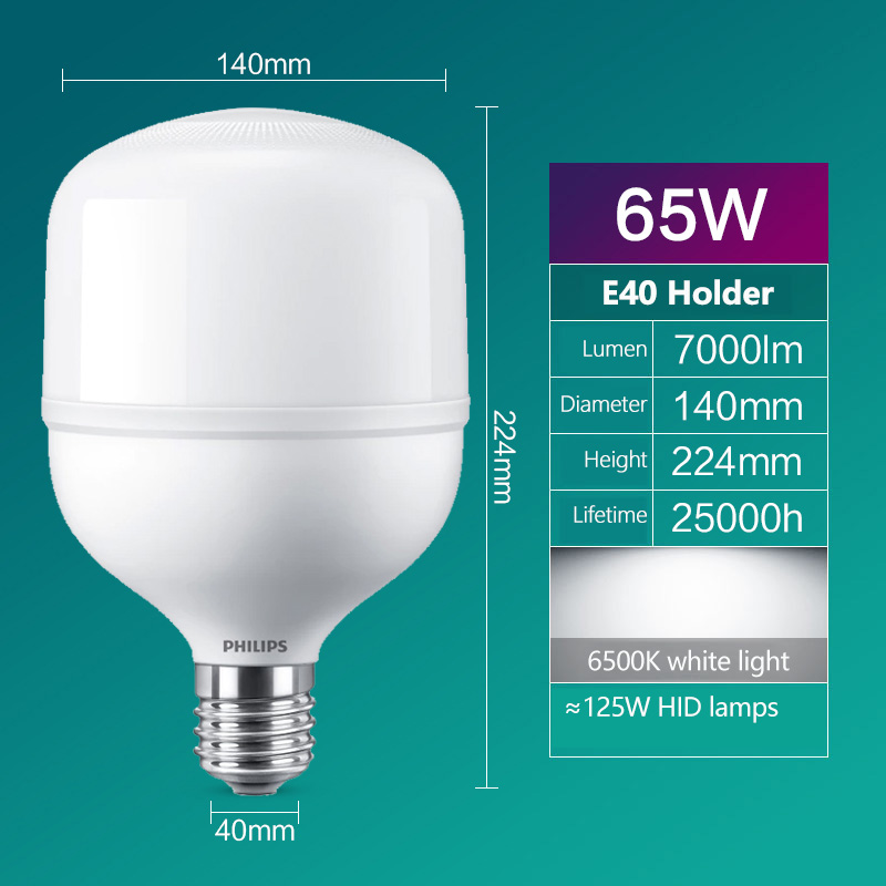 فيليبس LED T160 لمبة E40 65 وا - مراجعة Outdoor Lighting Warehouse وسعره