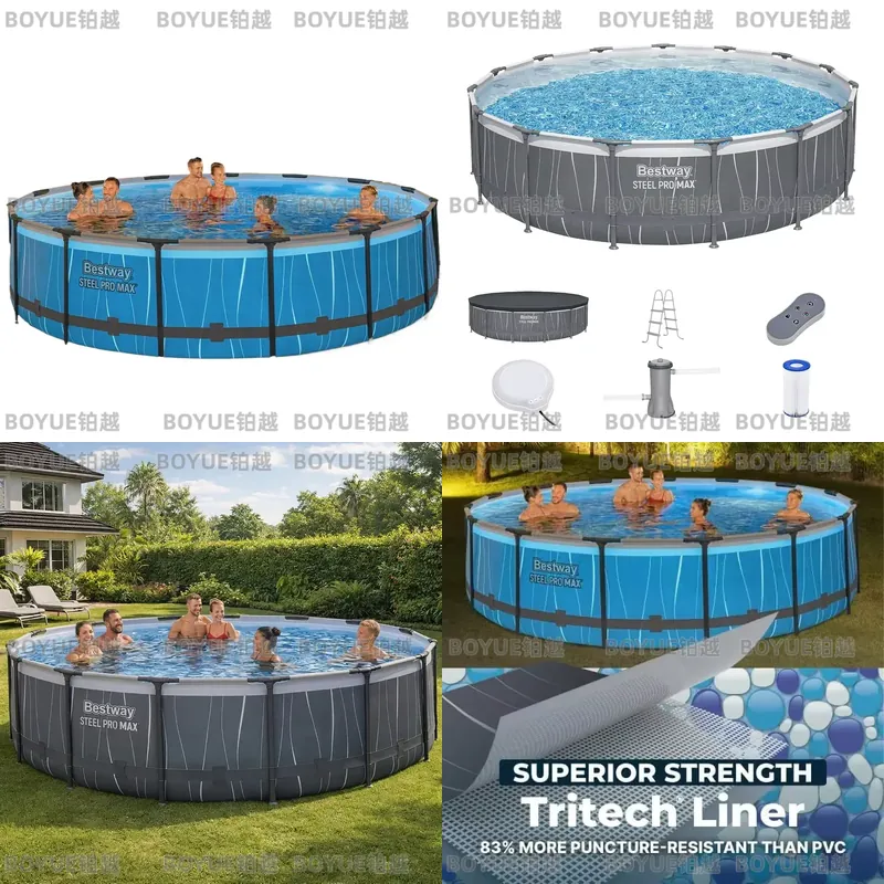 مجموعة حوض سباحة فوق الأرض بإط - مراجعة Outdoor Lighting Around Pool وسعره