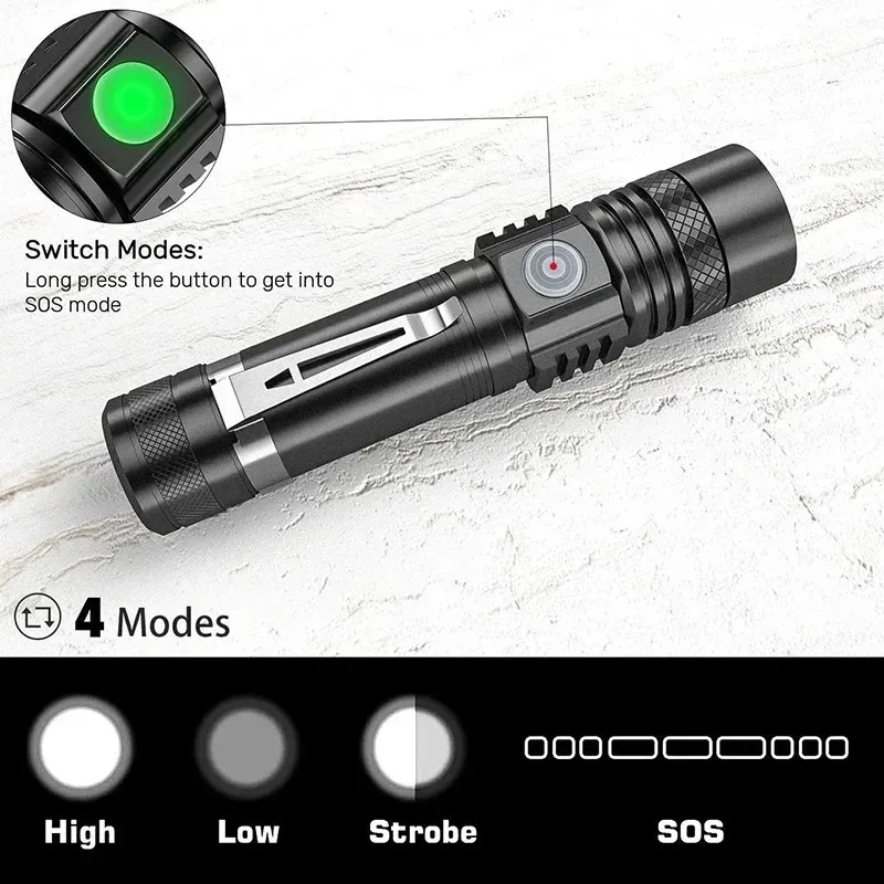 مصباح يدوي LED قابل لإعادة الش - مراجعة Outdoor Lighting Lumen وسعره
