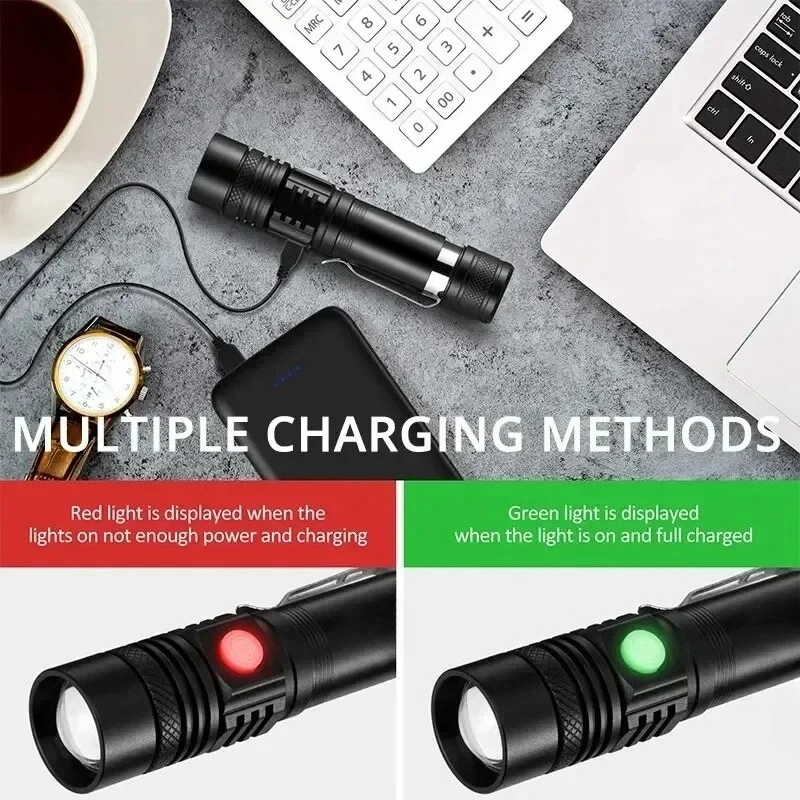مصباح يدوي LED قابل لإعادة الش - مراجعة Outdoor Lighting Lumen وسعره