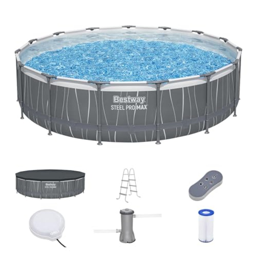 حوض سباحة دائري فوق الأرض مقاس - مراجعة Outdoor Lighting Around Pool وسعره