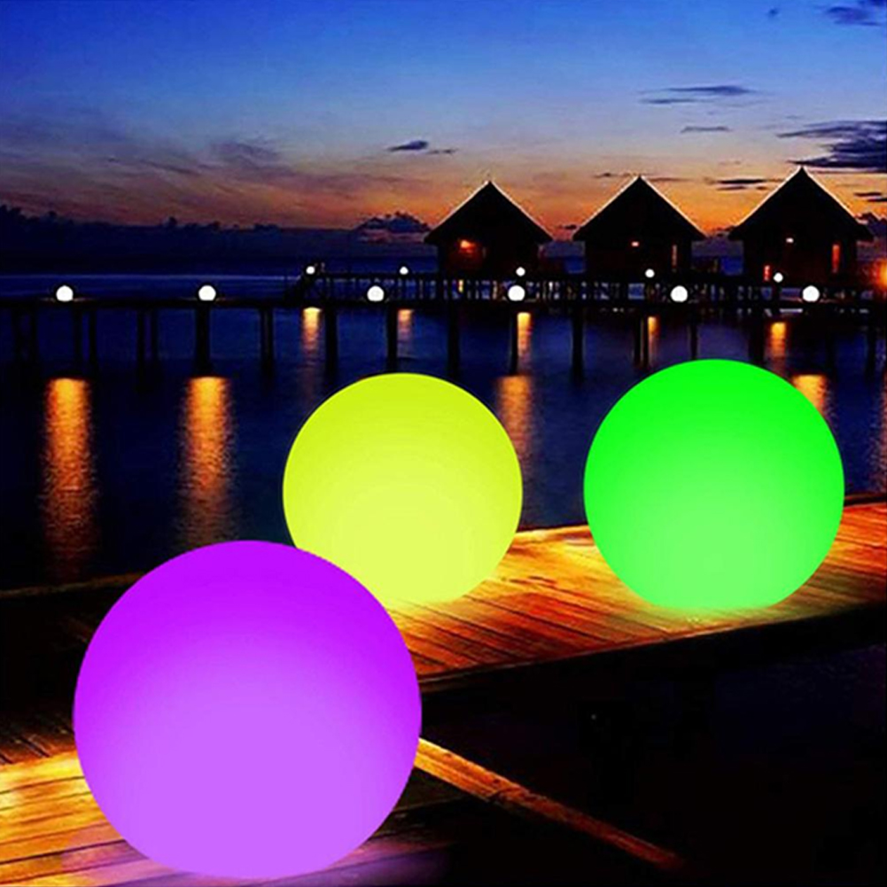 كرة LED خارجية للحديقة بـ16 لو - مراجعة Outdoor Lighting Around Pool وسعره