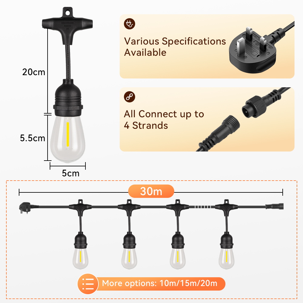 E27 في الهواء الطلق سلسلة أضوا - مراجعة Outdoor Lighting Uk وسعره
