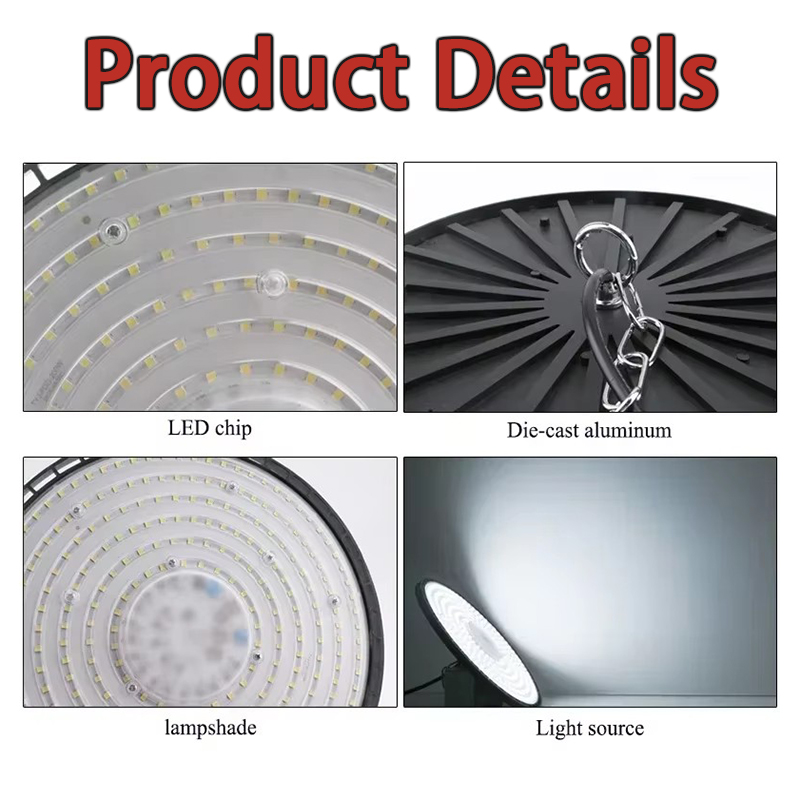 100-200 واط LED الصناعية UFO ع - مراجعة Outdoor Lighting Warehouse وسعره