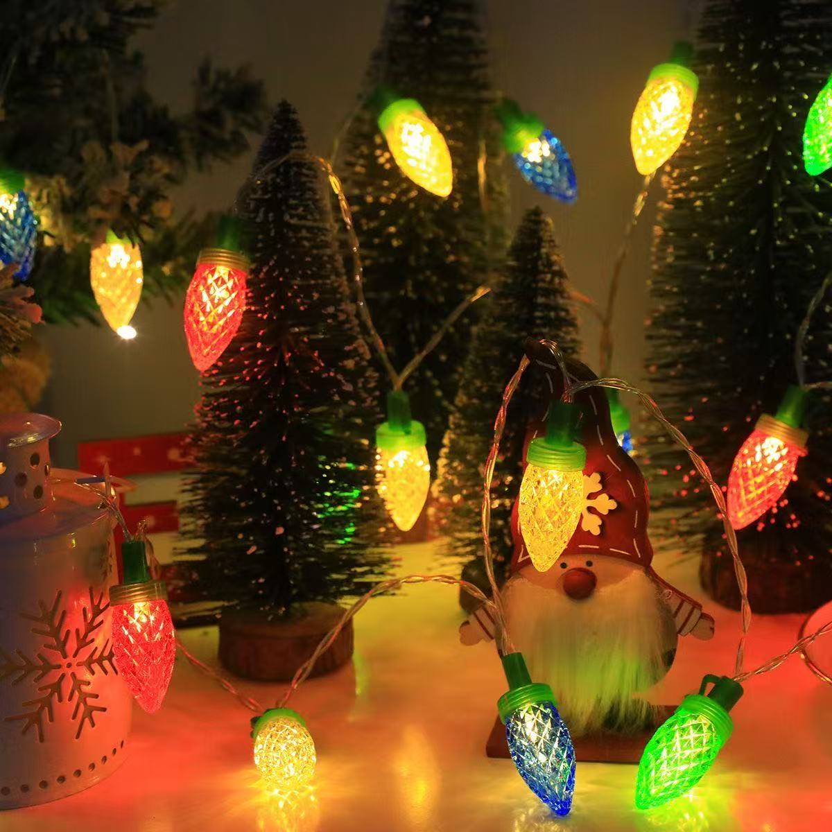 أضواء عيد الميلاد، أضواء خيالي - مراجعة Xmas Outdoor Lighting Decorations وسعره