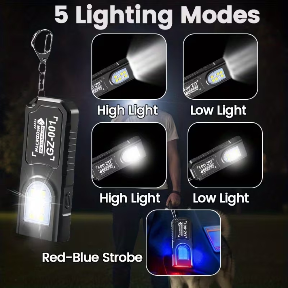 مصباح يدوي صغير COB LED بسلسلة - مراجعة Outdoor Lighting Lumen وسعره