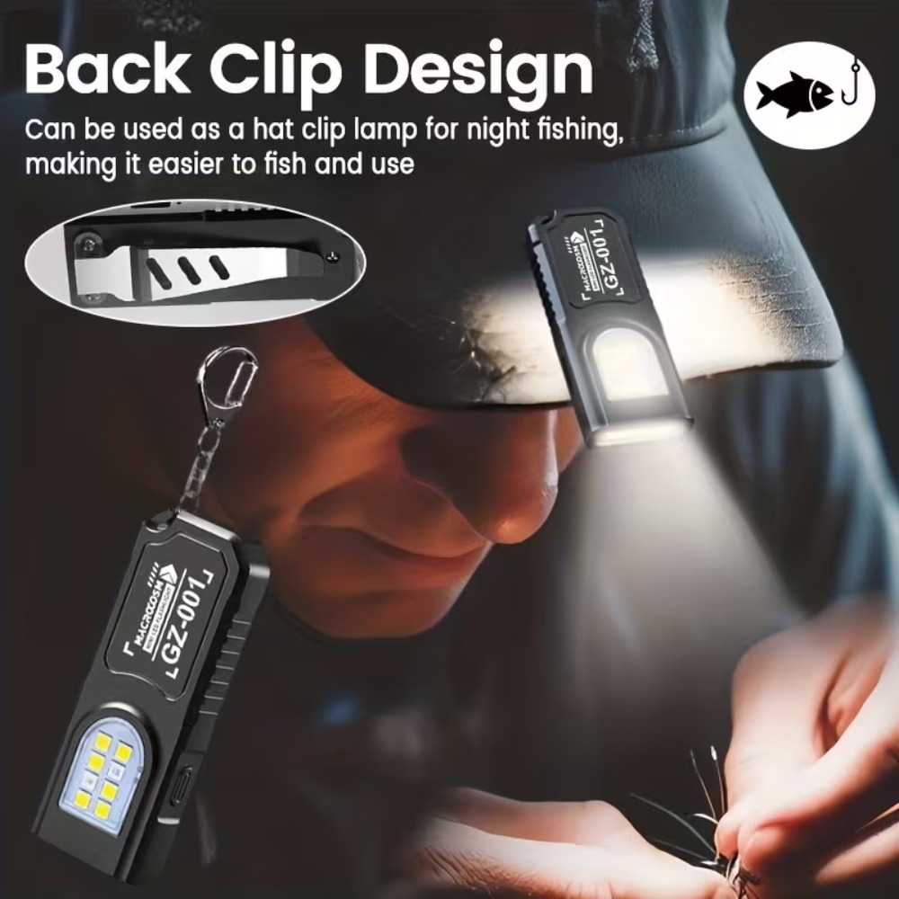 مصباح يدوي صغير COB LED بسلسلة - مراجعة Outdoor Lighting Lumen وسعره
