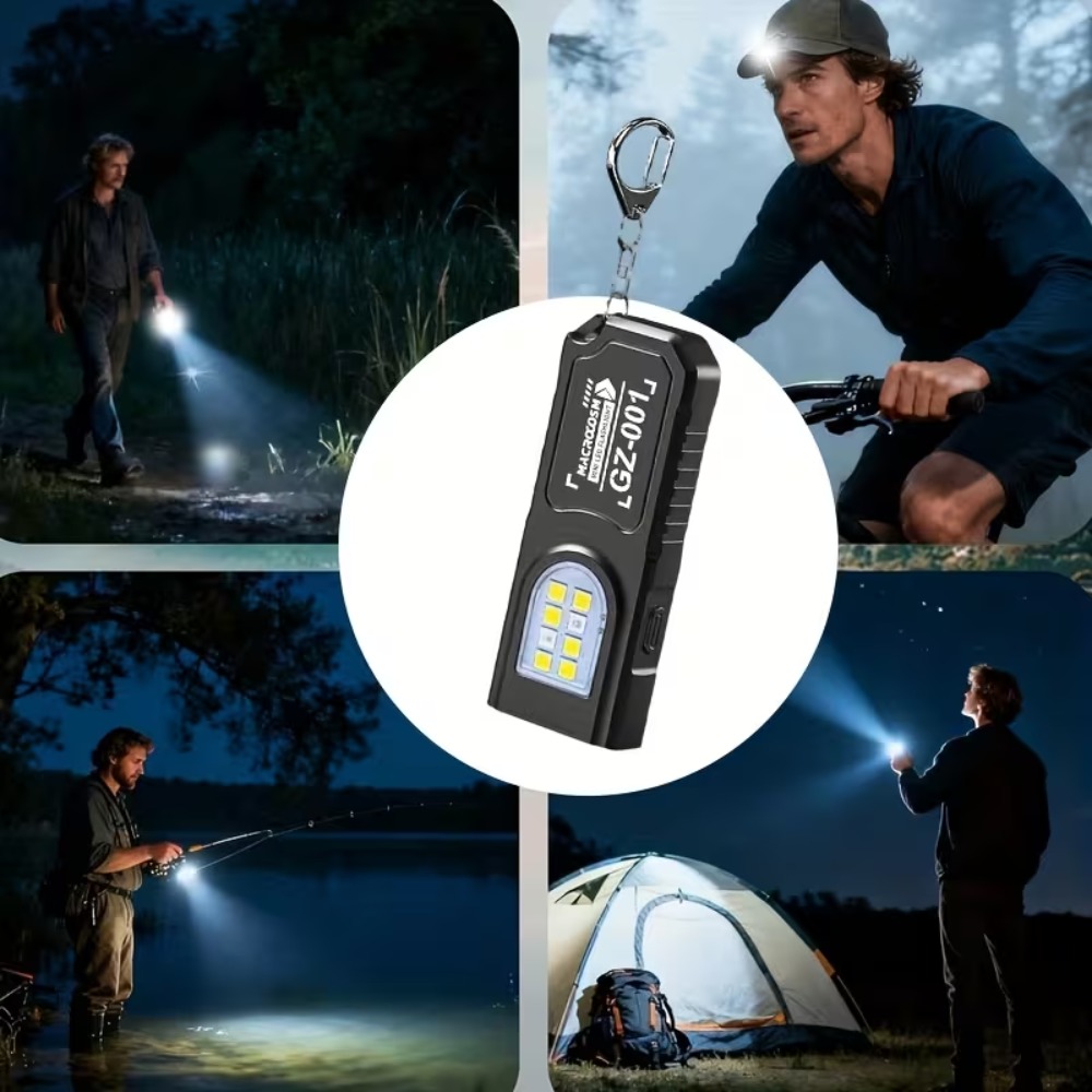 مصباح يدوي صغير COB LED بسلسلة - مراجعة Outdoor Lighting Lumen وسعره
